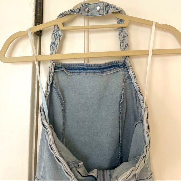 MP / D Revolve Halter Jean Dress - Picture 6 of 7